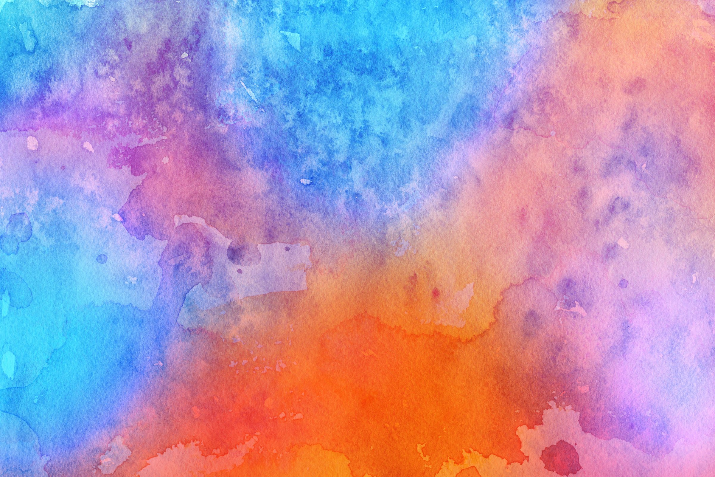 Watercolor Cloud Burst